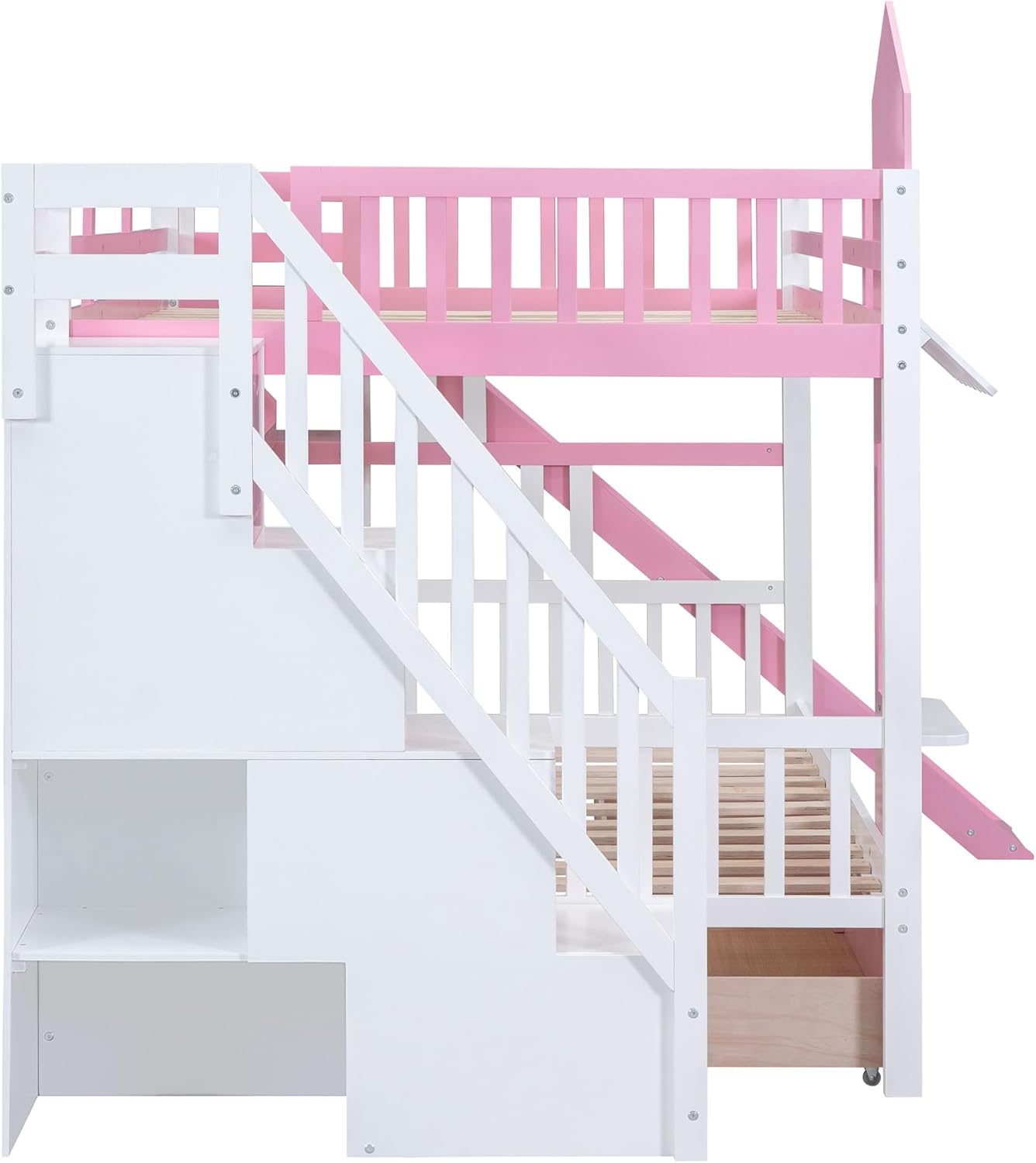 Castle Style Bunk Bed - Canva Home