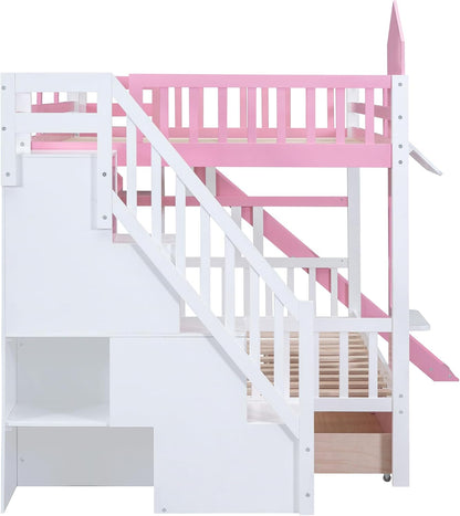 Castle Style Bunk Bed - Canva Home