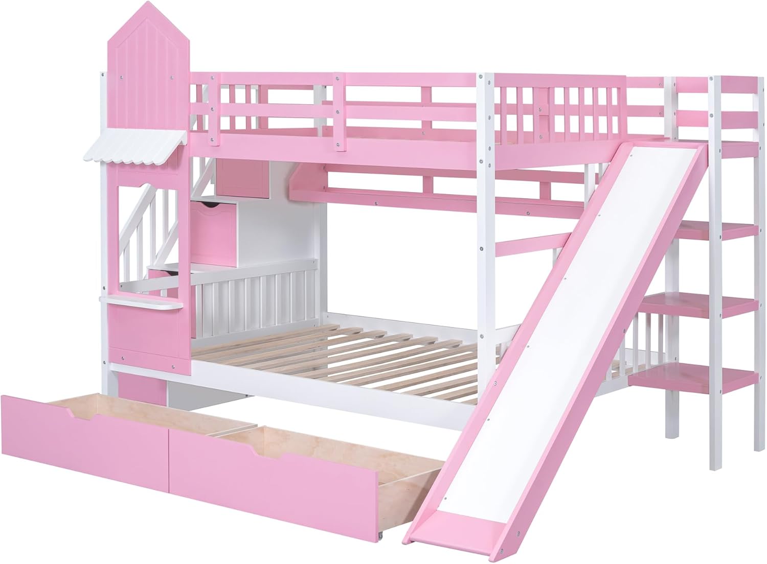 Castle Style Bunk Bed - Canva Home