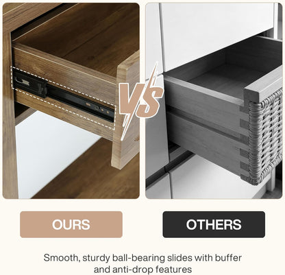 70.9" TV Stand for TVs up to 80 Inches with 3 Drawers - Canva Home