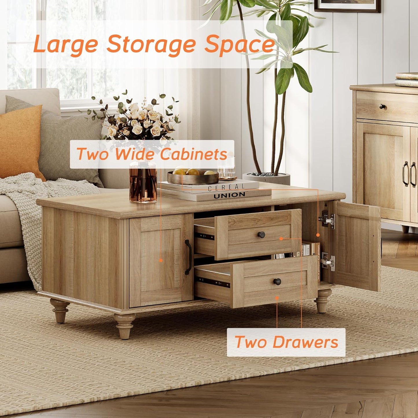 Allie Farmhouse Coffee Table
