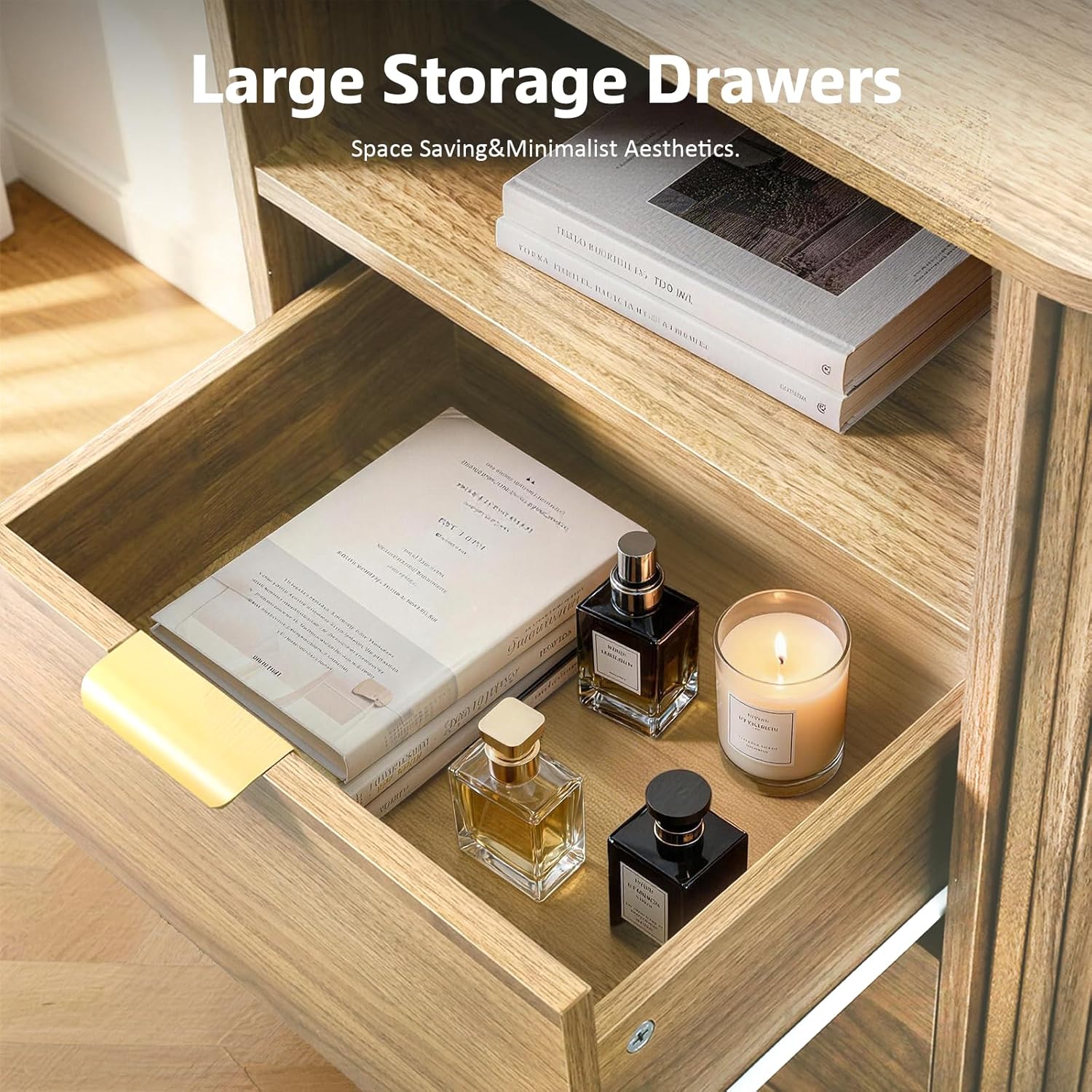 Modern Fluted 6 Drawer Dresser & 3-Piece Bedroom Furniture Set - Canva Home