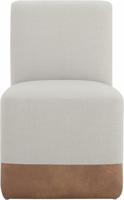Dining Chairs with Casters Set of 2