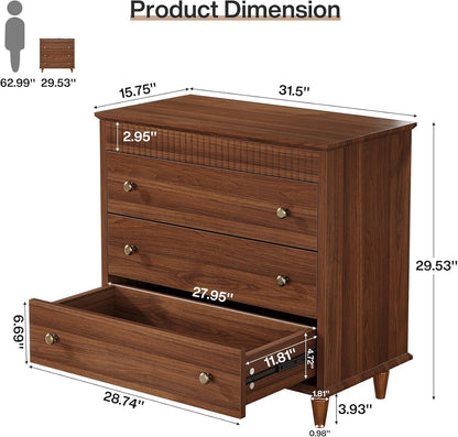 31.5-Inch Extra Large Nightstand - Canva Home
