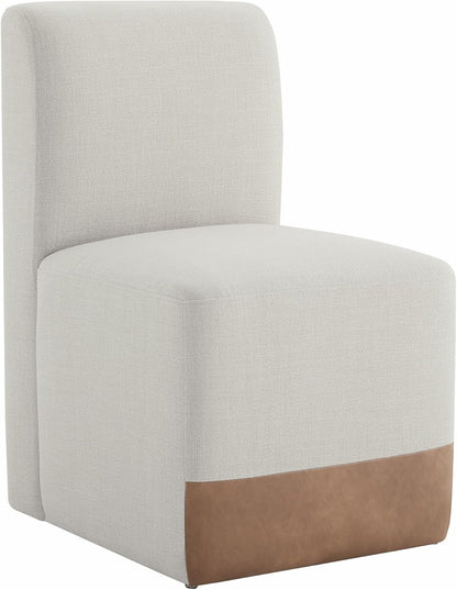 Dining Chairs with Casters Set of 2