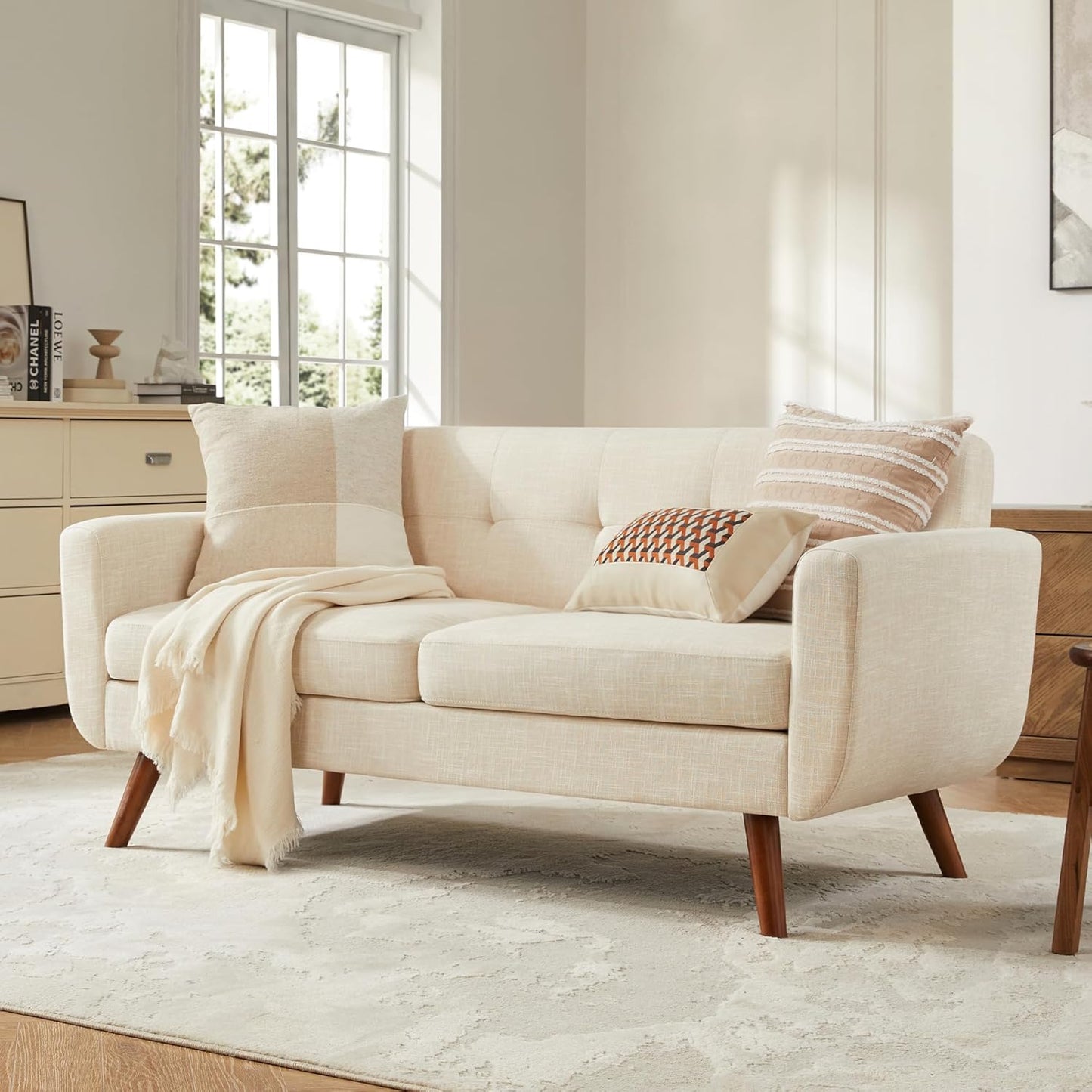 65" W Loveseat Sofa - Canva Home