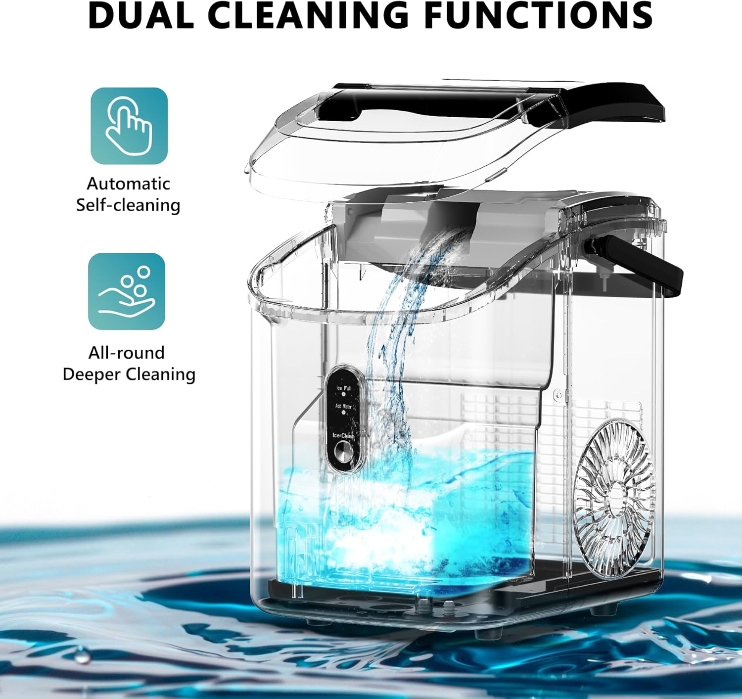 Nugget Ice Maker Countertop - Canva Home