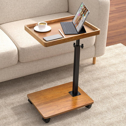 Adjustable Height C Table