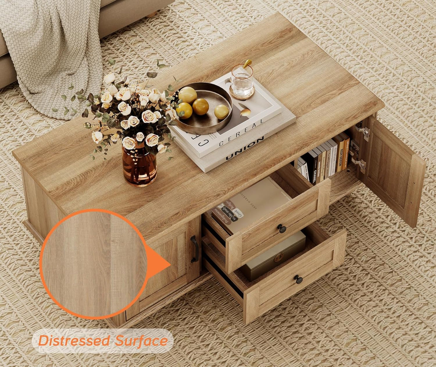 Allie Farmhouse Coffee Table