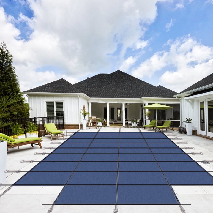 Pool Safety Cover, Fits 20X40Ft Rectangular Inground Winter Swimming Pools - Canva Home