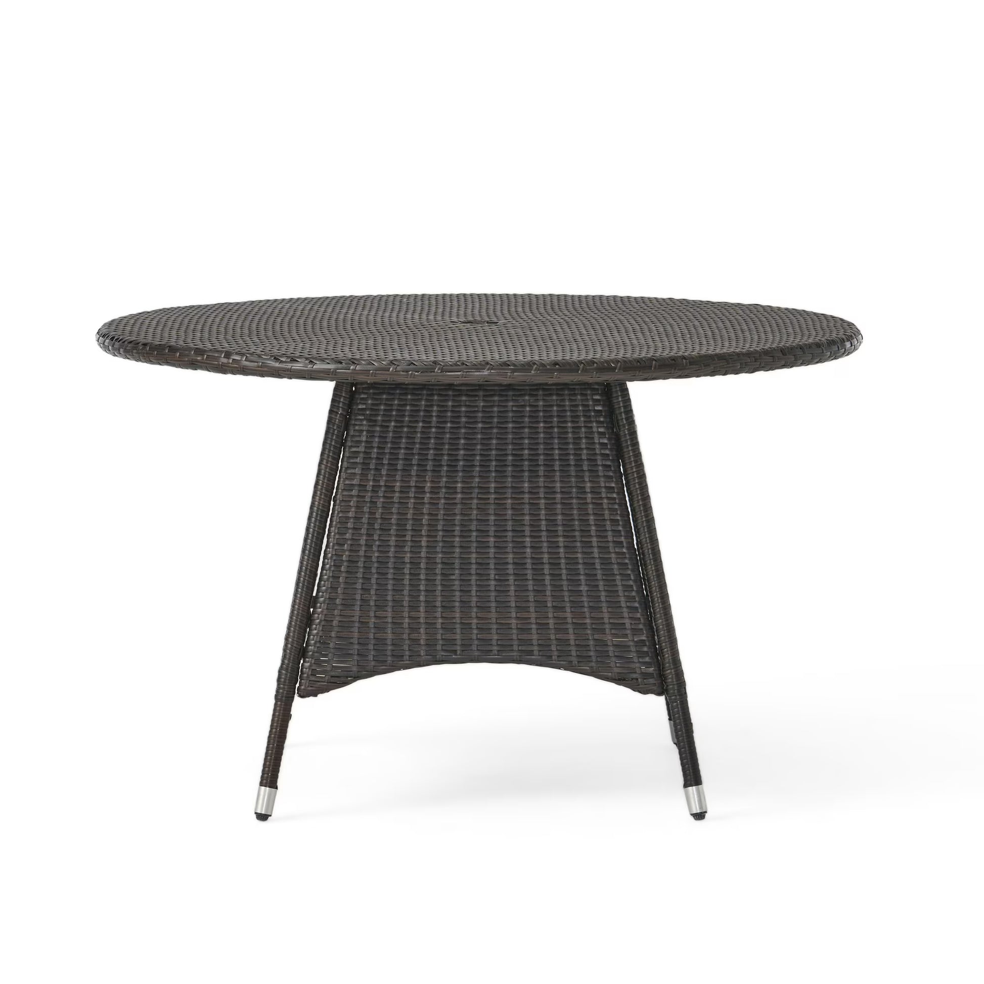 Ramsey Outdoor Wicker Round Dining Table - Canva Home