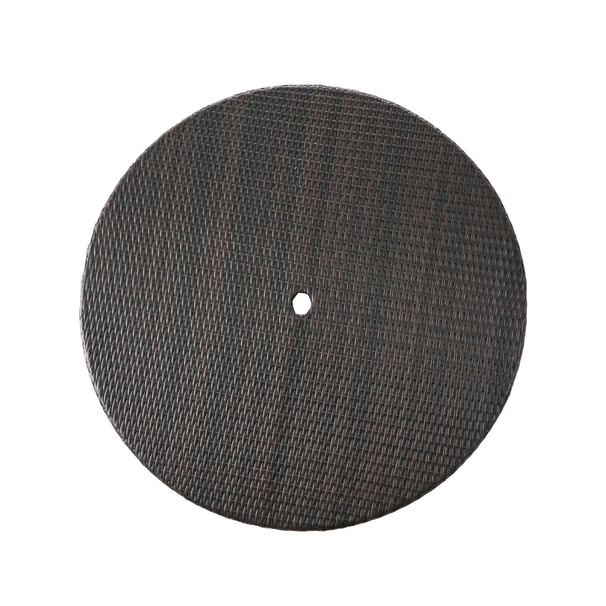 Ramsey Outdoor Wicker Round Dining Table - Canva Home