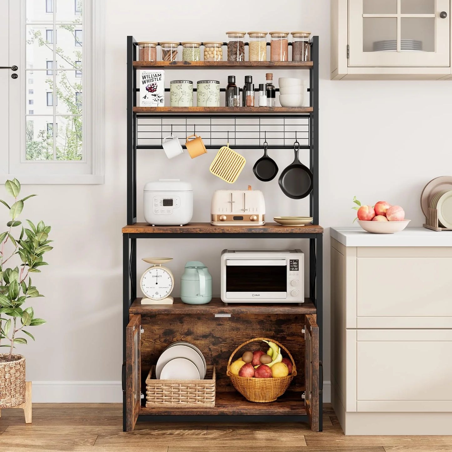 Dawn Bakers Rack With Cabinet