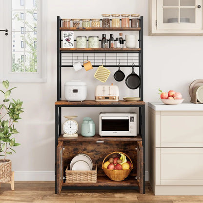 Dawn Bakers Rack With Cabinet