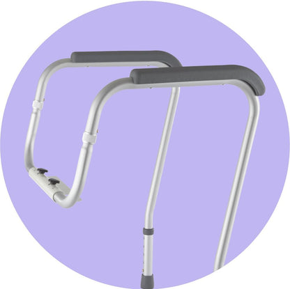 Medline Adjustable Toilet Safety Rails