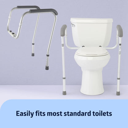 Medline Adjustable Toilet Safety Rails