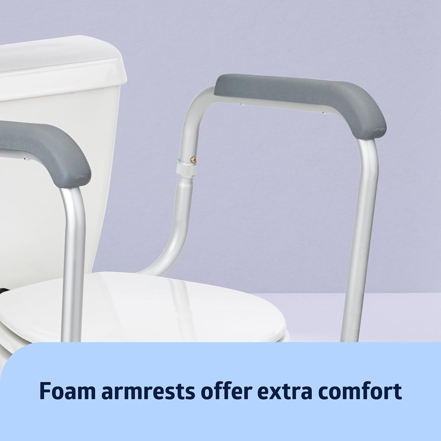 Medline Adjustable Toilet Safety Rails