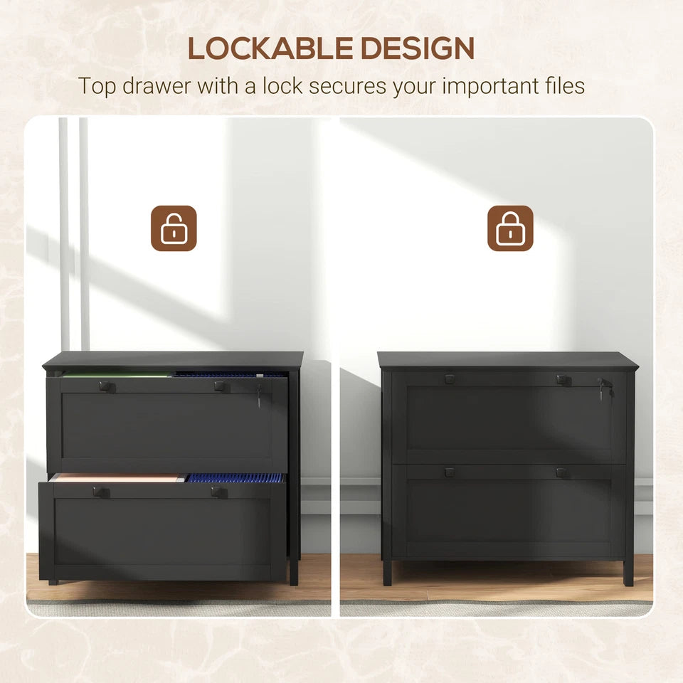 Baird file cabinet lockable top drawer with key