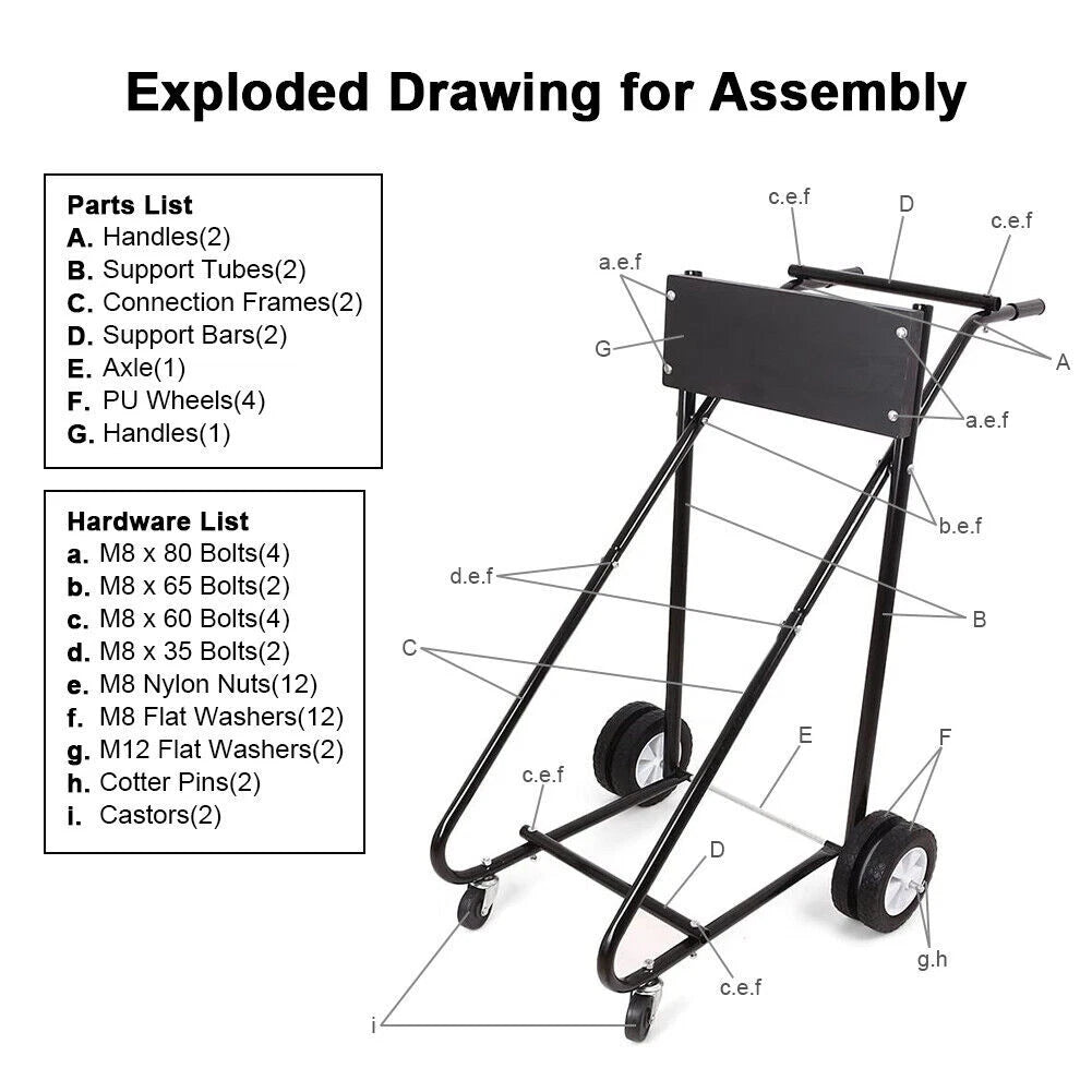 Outboard Boat Motor Stand - Canva Home