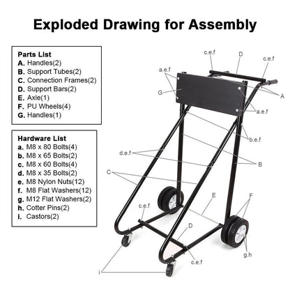 Outboard Boat Motor Stand - Canva Home