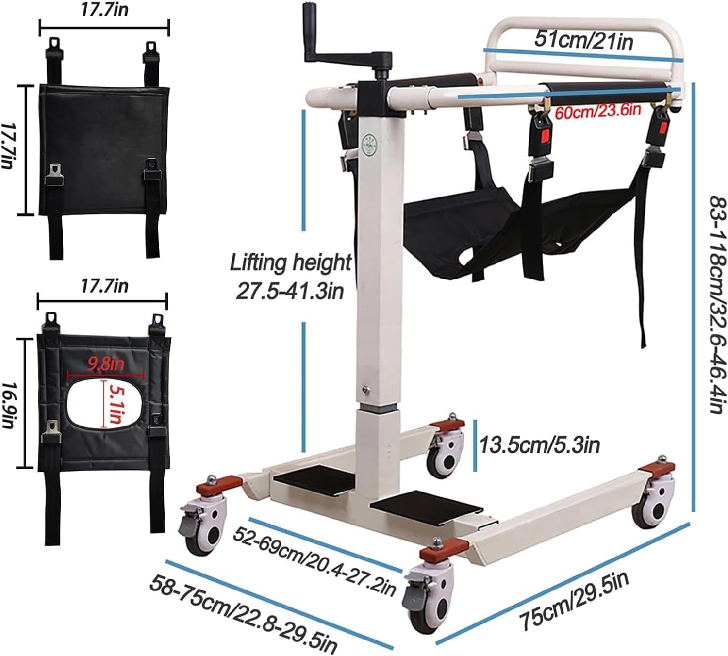 Patient Lift Transfer Chair 