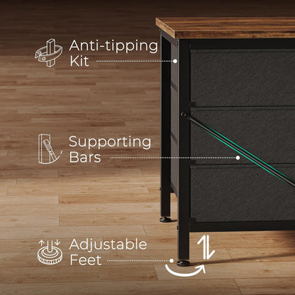 63" Dresser for Closet