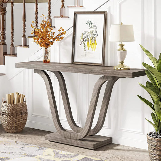 Riley Farmhouse Narrow Entryway Table