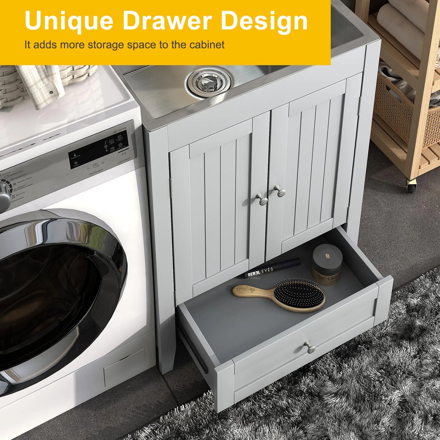 Berg Utility Laundry Sink Cabinet