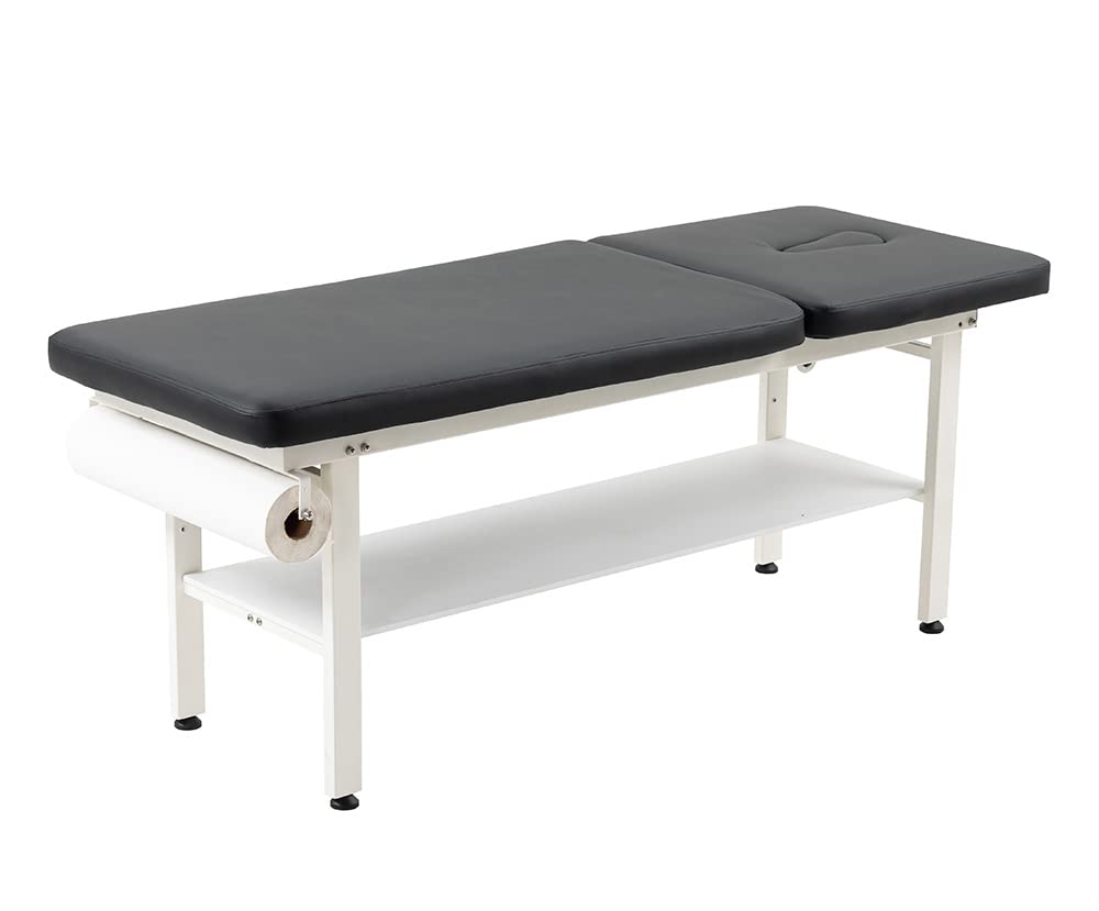 27.6" Width Comfortable Fixed Height Medical Exam Table Backres - Canva Home