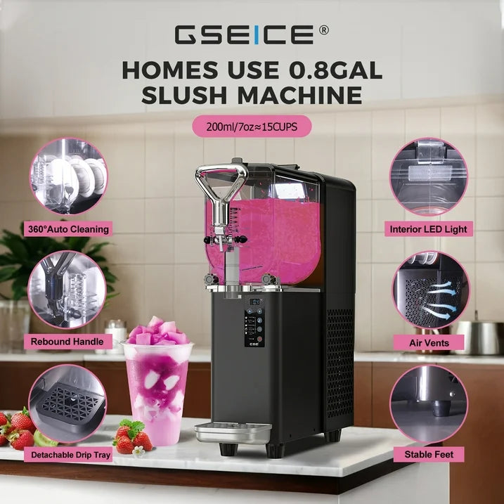 GSEICE 101.44oz Slushy Machine - Canva Home