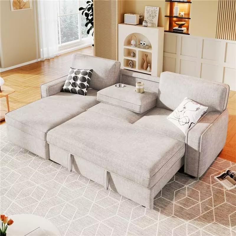 Lumisol 89" Convertible Sleeper Sofa Bed - Canva Home