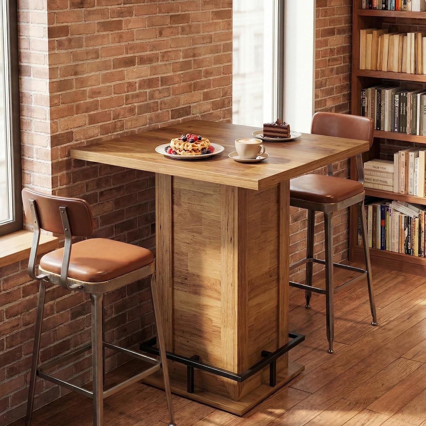 39.4" H Counter Height Pub Table - Canva Home