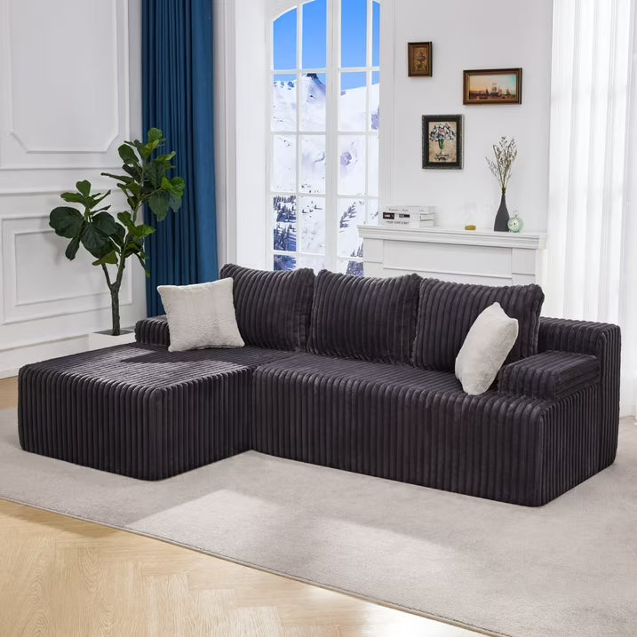 Modular 2 L-shaped Sectional Sofa