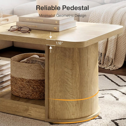 47" Rectangle Coffee Table - Canva Home
