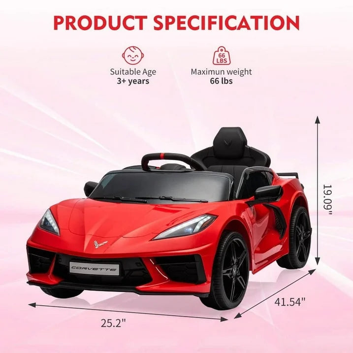 12V Electric Sports Car W/ Remote Control - Canva Home