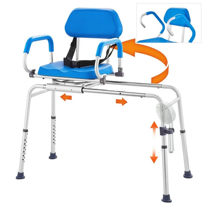 Senior Sliding Transfer Shower Bench 