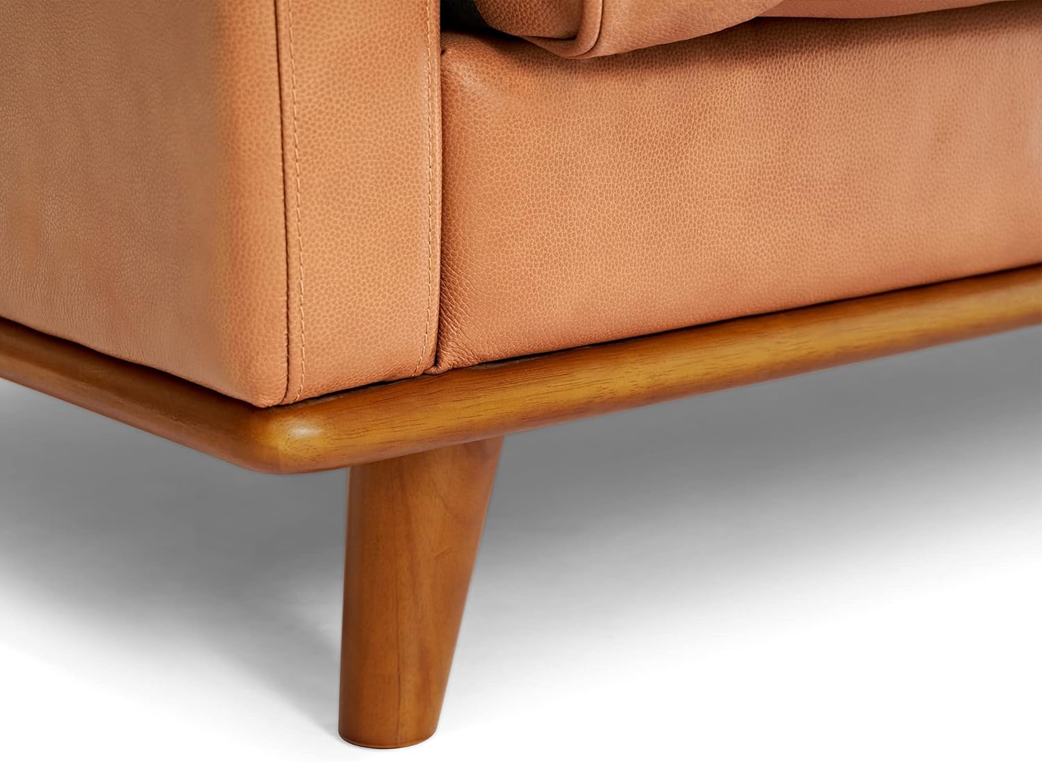 88” Valencia Artisan Full Leather Sofa - Canva Home