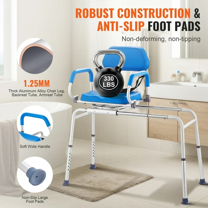 Senior Sliding Transfer Shower Bench 