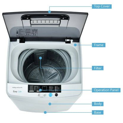 8.8lbs Full Auto Portable Washer & Dryer Combo