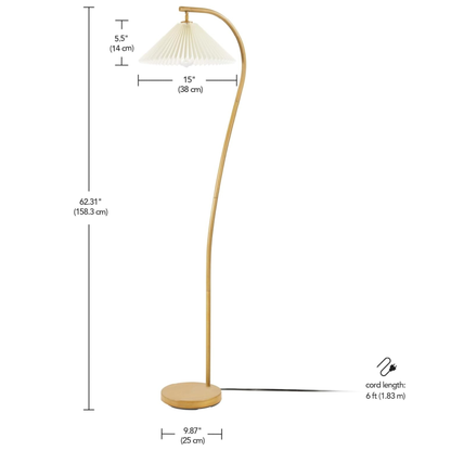 Novogratz 62" Floor Lamp - Canva Home