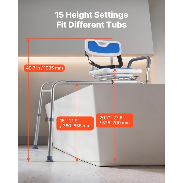 Sliding Shower Chair