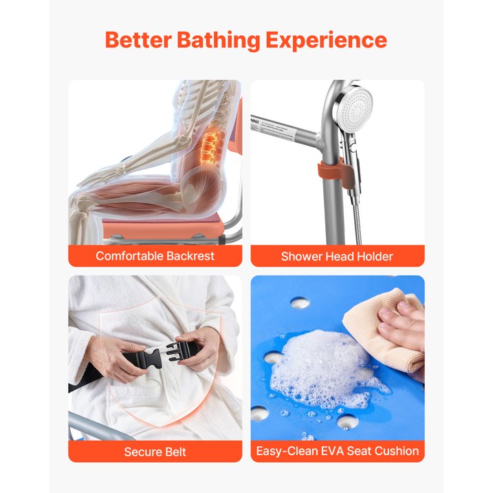 Sliding Shower Chair