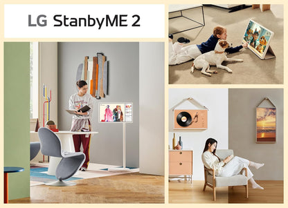 LG 27-Inch StanbyME 2 - Canva Home