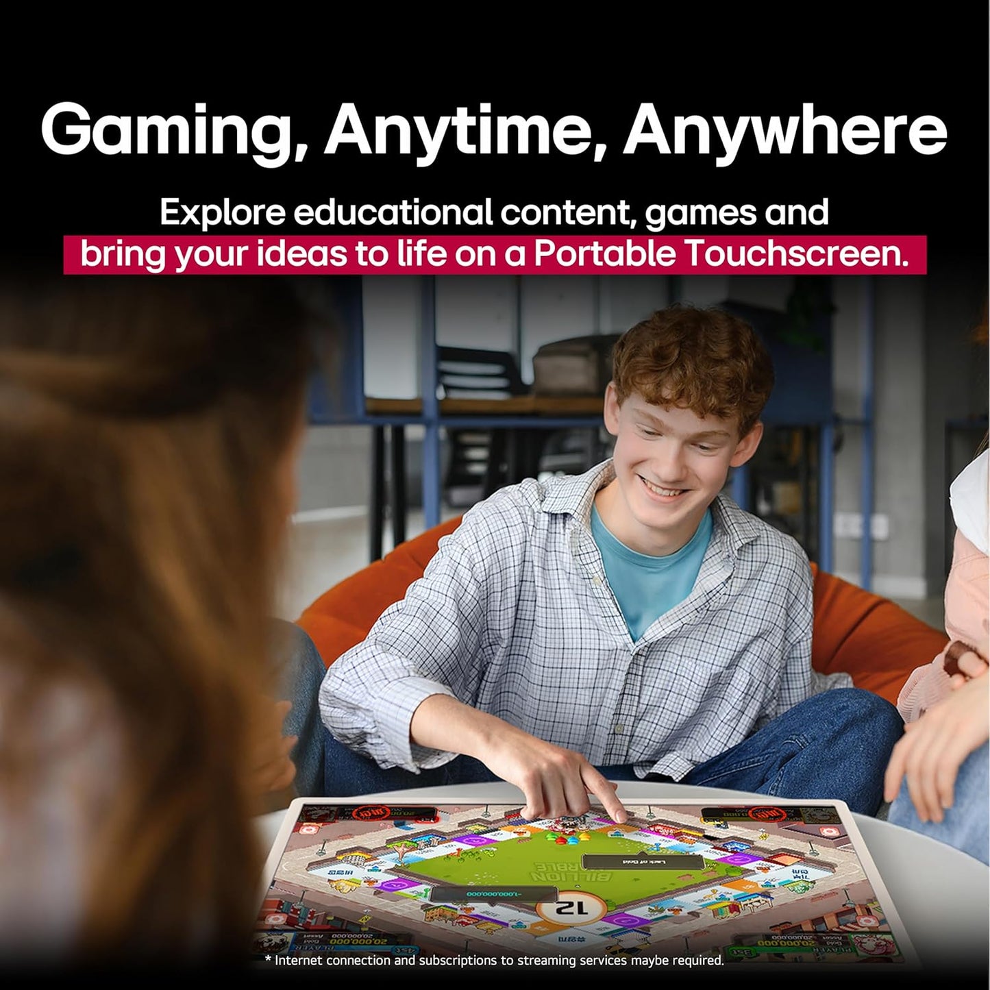 LG 27-Inch StanbyME 2 - Canva Home