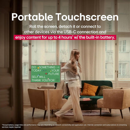 LG 27-Inch StanbyME 2 - Canva Home