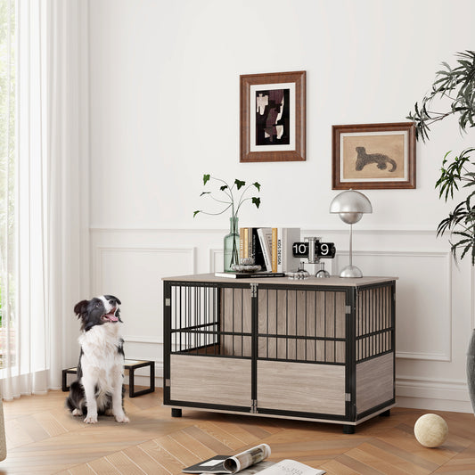 Ayers Large Dog Kennel Crate Furniture