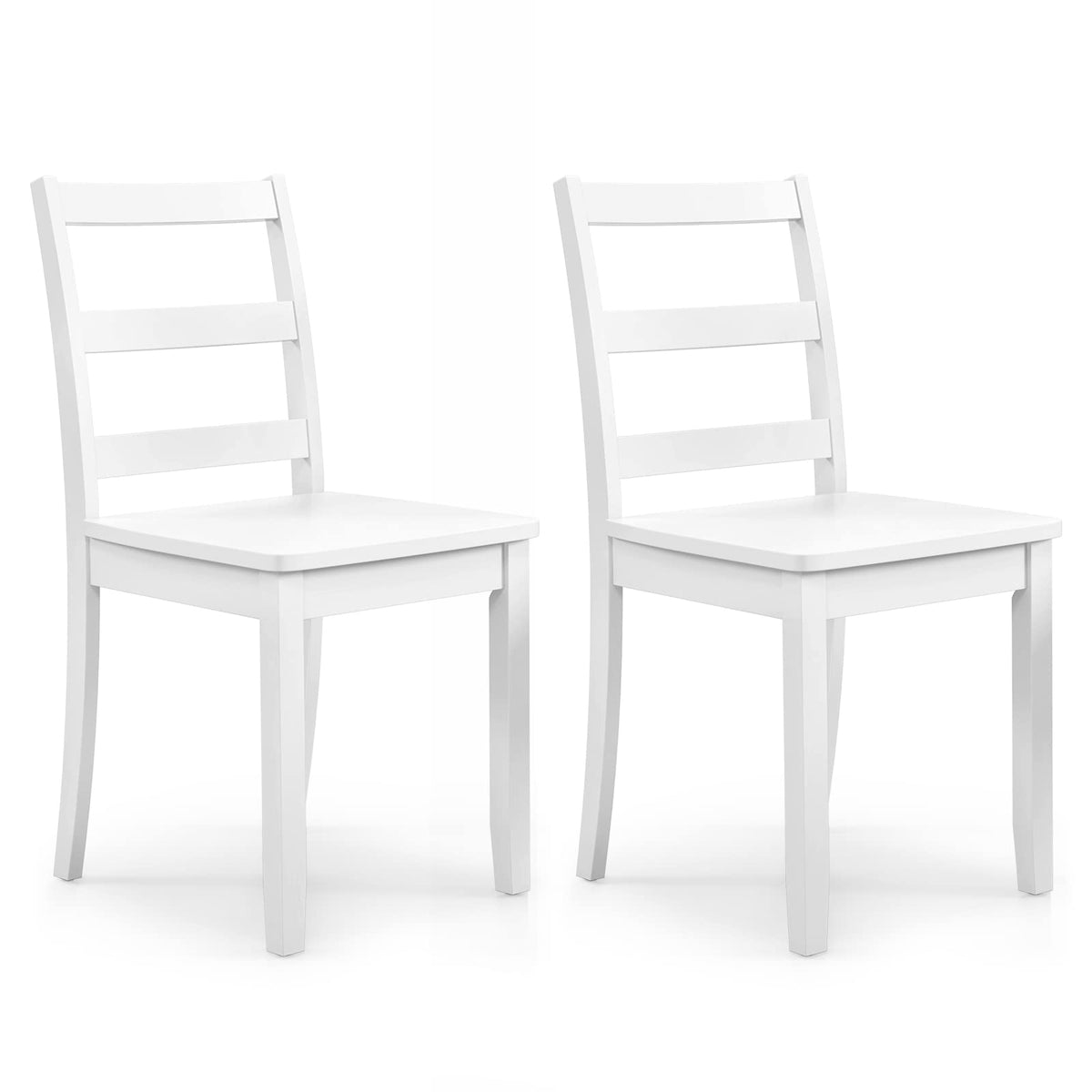 Seraphina Wood Dining Chairs Set of 2 (White)
