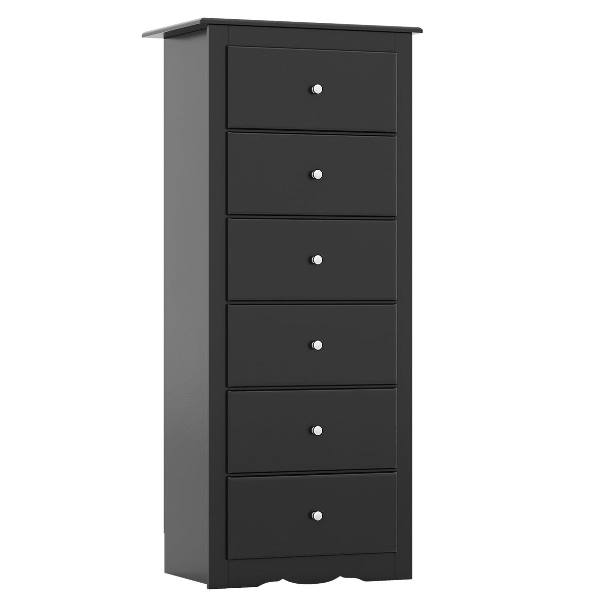 Cecily 6-Drawer Tall Chest Dresser