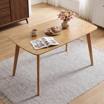 Penelope 55" Solid Wood Dining Table for 4–6