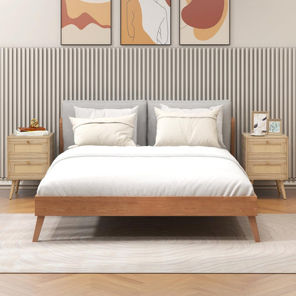 Adelaide Boho Rattan Nightstand Set of 2